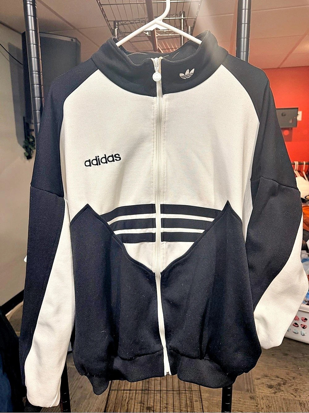 adidas Originals Y2K Revival Collection Color Block Trefoil Track Jacket - Sz L